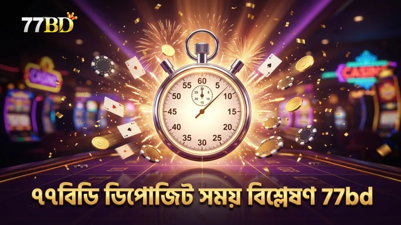 ৭৭বিডি ডিপোজিটের প্রতিটি ধাপের গড় সময় বিশ্লেষণ