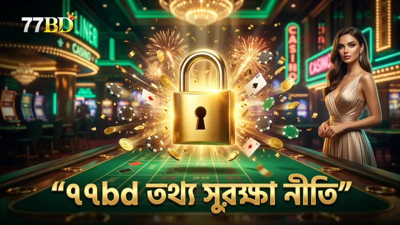 ৭৭bd নিরাপত্তা নীতিমালা অনুসরণ করে ব্যক্তিগত তথ্য সুরক্ষিত থাকে
