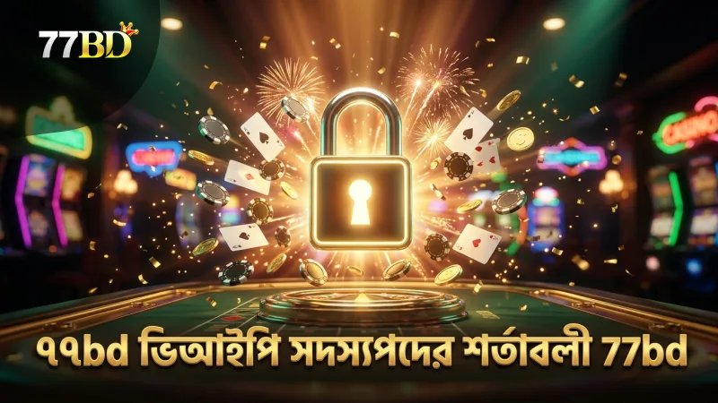 ৭৭bd ভিআইপি ক্লাবে সদস্যপদের প্রয়োজনীয়তা স্পষ্টভাবে দেখানো হয়েছে
