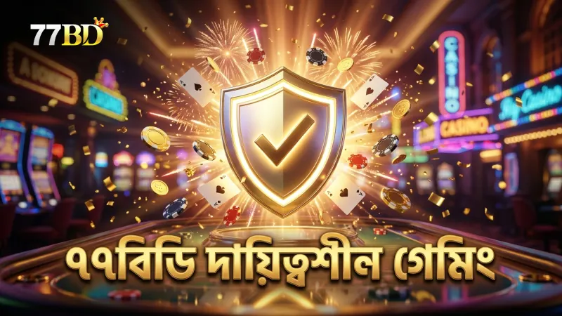 নিরাপদ ও দায়িত্বশীল গেমিংয়ে ৭৭বিডি’র অঙ্গীকার।