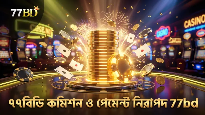 কমিশনের স্বচ্ছতা ও সময়মতো পেমেন্ট নিশ্চিত করে ৭৭বিডি