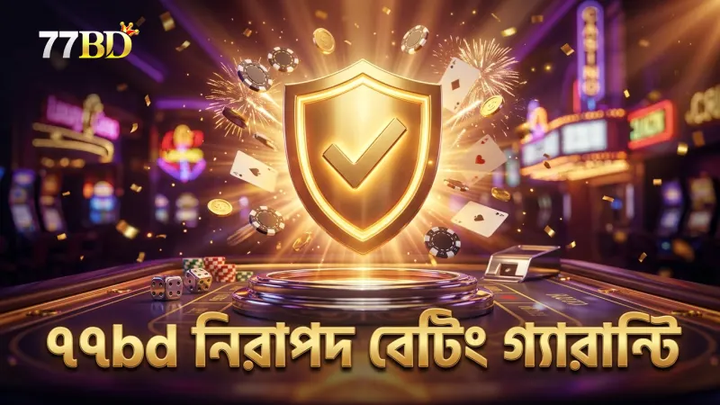 নিরাপদ বেটিংয়ে ৭৭bd RNG সার্টিফিকেশন নিশ্চিত।