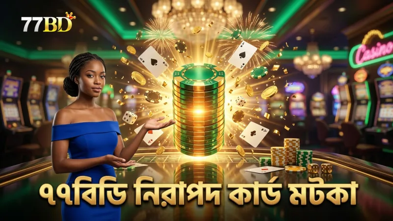 77bd প্ল্যাটফর্মে নিরাপদ ও স্বচ্ছ কার্ড মটকা খেলা