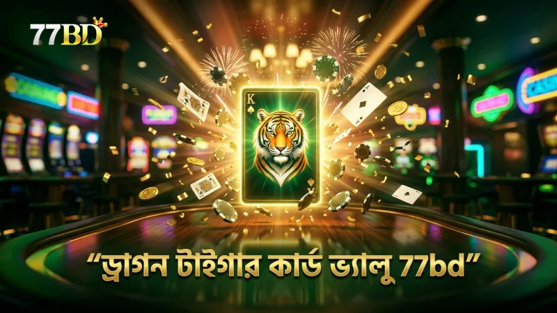 ড্রাগন টাইগার গেমে কার্ড ভ্যালু বুঝে বাজি ধরুন সাবধানে