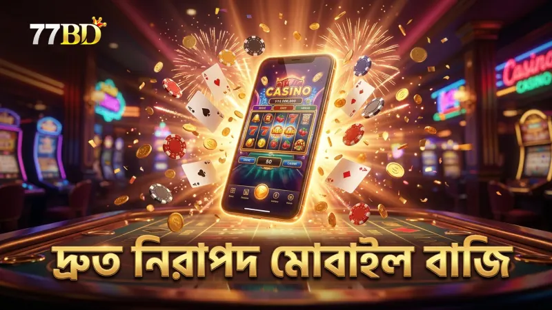 দ্রুত মোবাইলে ফরচুন জেমস খেলার সুবিধা ও নিরাপদ বাজি