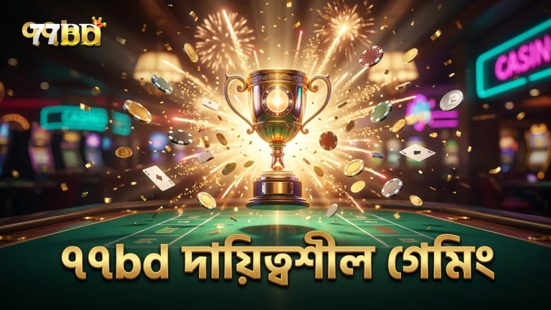 ৭৭bd প্ল্যাটফর্মে দায়িত্বশীল গেমিং নিশ্চিত করা হয়
