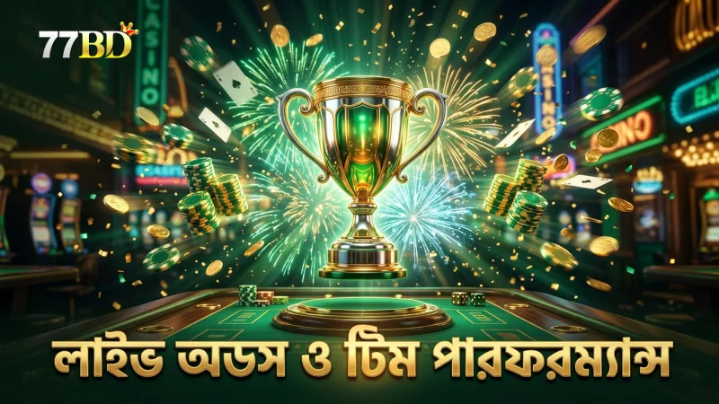 লাইভ অডস পরিবর্তনের মাধ্যমে বাজির সময় টিম পারফরম্যান্স পর্যবেক্ষণ