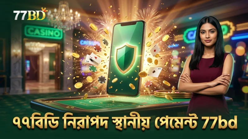 স্থানীয় পেমেন্ট ব্যবস্থায় ৭৭বিডি অতিরিক্ত নিরাপত্তা নিশ্চিত করে