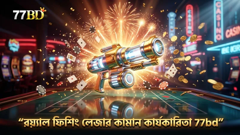 রয়্যাল ফিশিং গেমে লেজার কামানের এনার্জি চার্জিং সময় পরীক্ষা করা হয়েছে