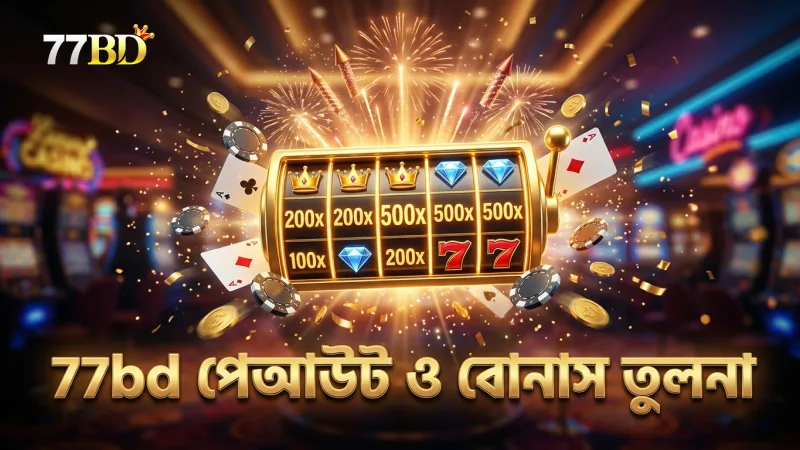 পেআউট রেট এবং মাল্টিপ্লায়ার বোনাসের তুলনা বিশ্লেষণ