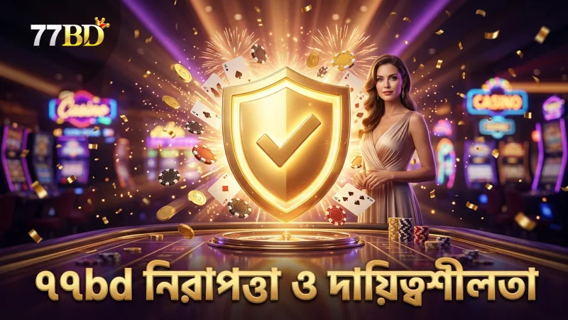 দায়িত্বশীল গেমিং ও নিরাপত্তায় ৭৭bd এর গুরুত্ব।