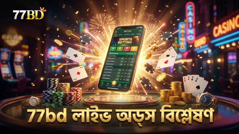 লাইভ অডস পরিবর্তন বিশ্লেষণে 77bd-এর অভিজ্ঞতা
